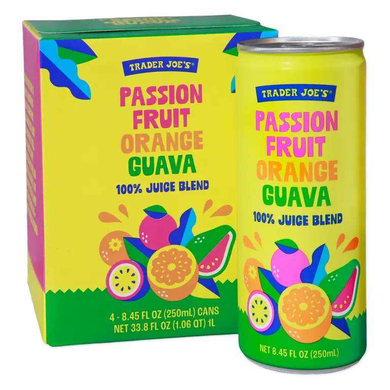 Passion Fruit Orange Guava 100% Juice Blend