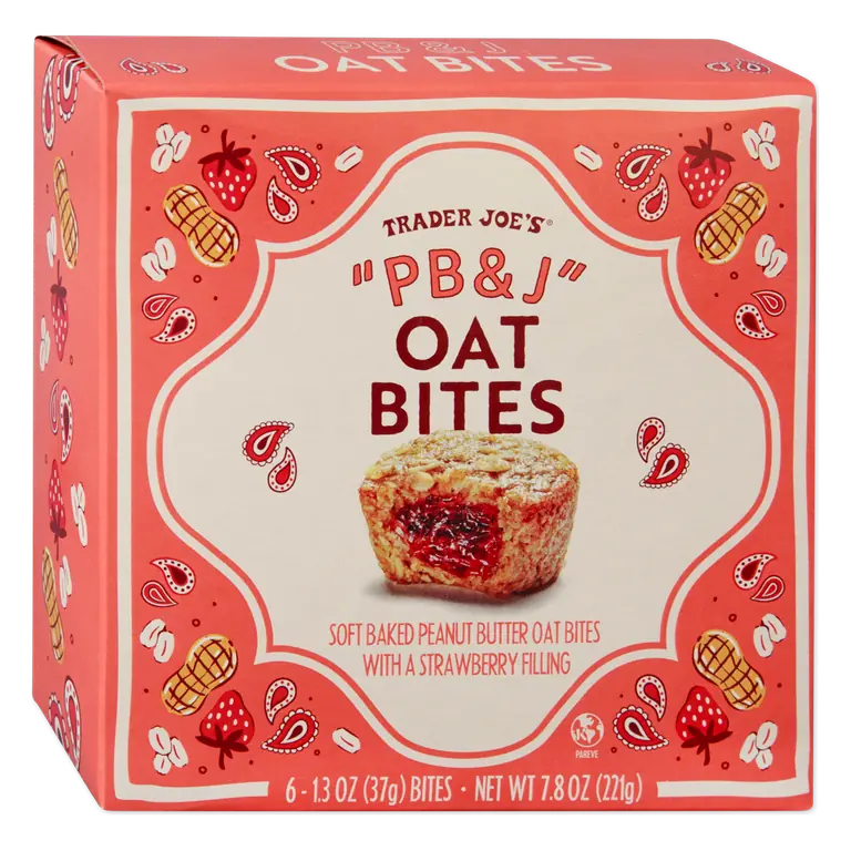 "PB&J" Oat Bites