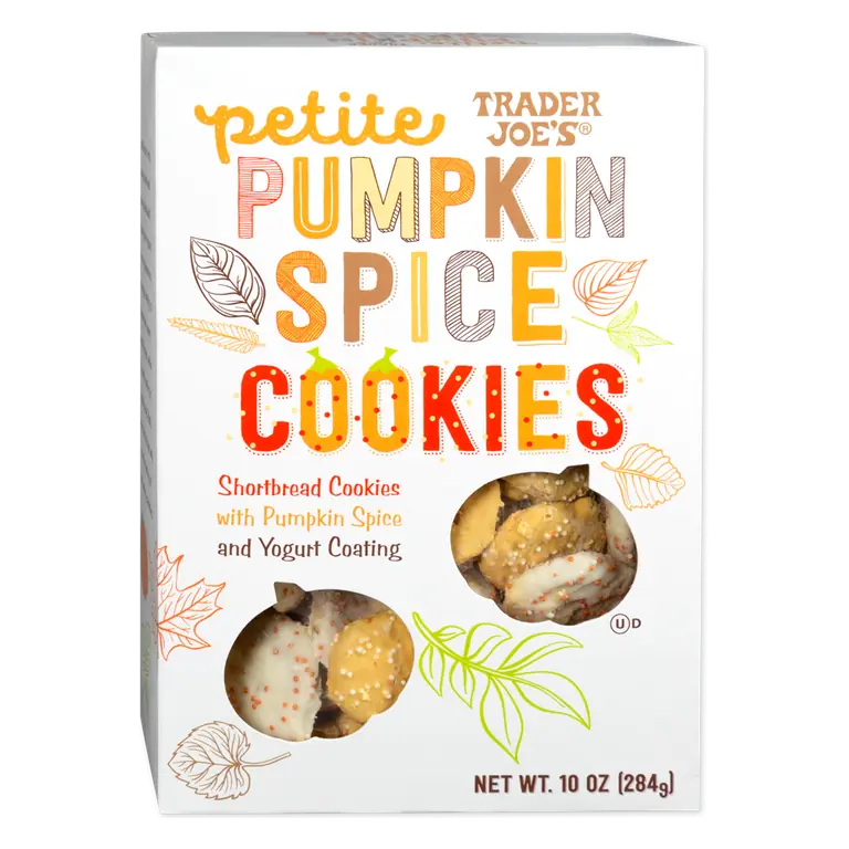 Petite Pumpkin Spice Cookies
