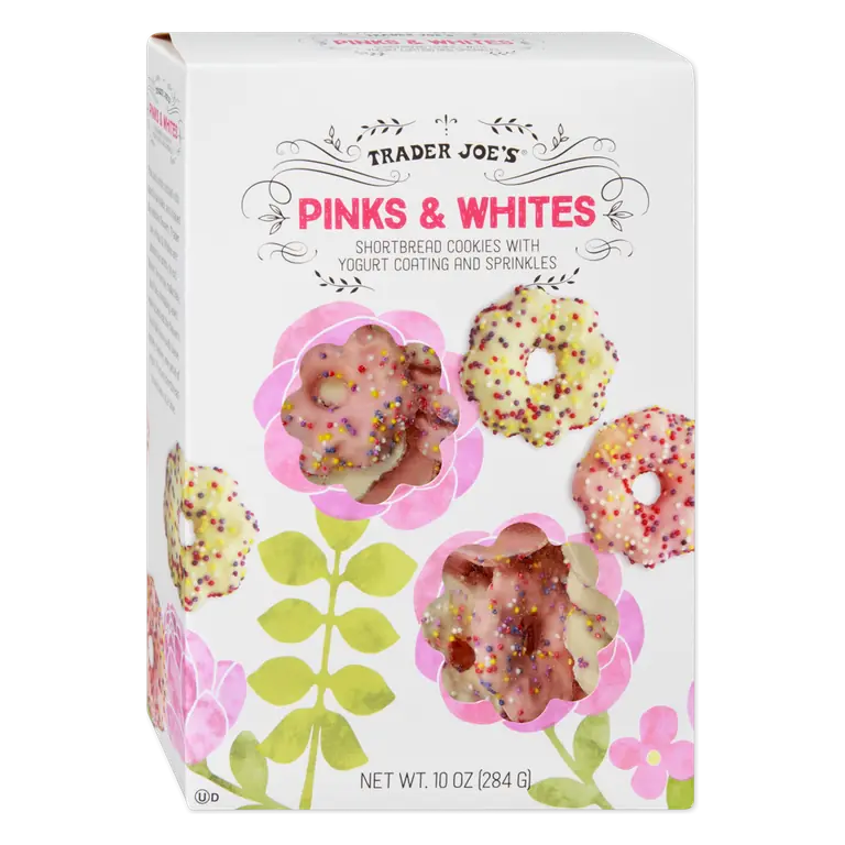 Pinks & Whites Cookies