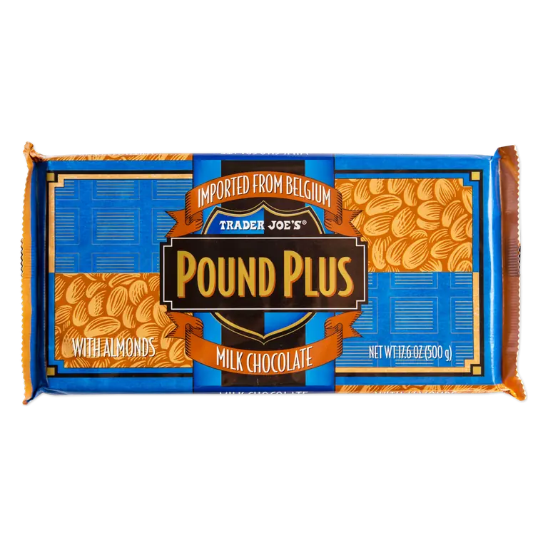 Pound Plus Milk Chocolate Bar with Almonds