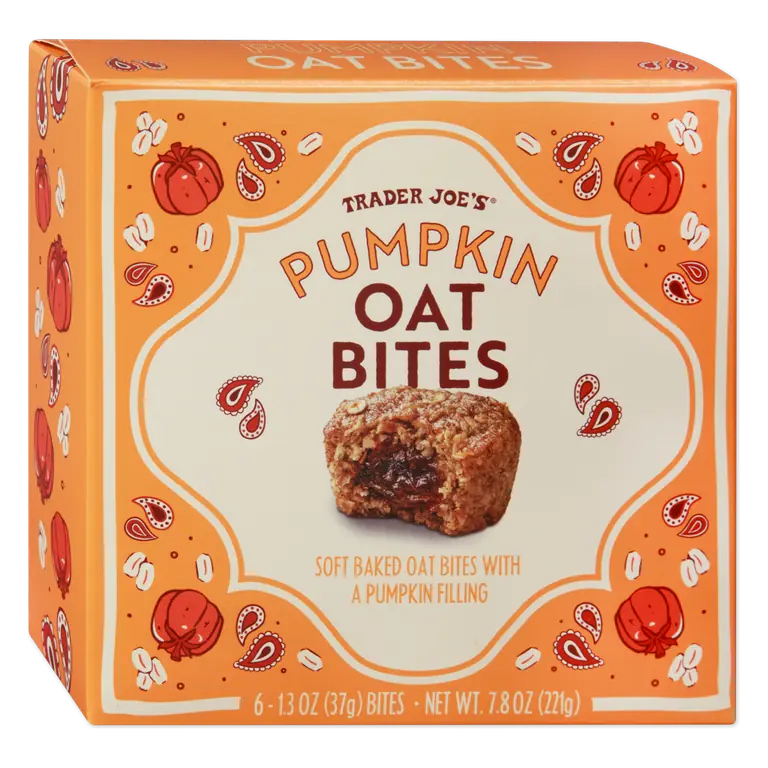 Pumpkin Oat Bites