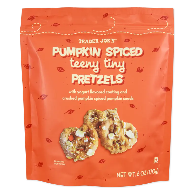 Pumpkin Spiced Teeny Tiny Pretzels