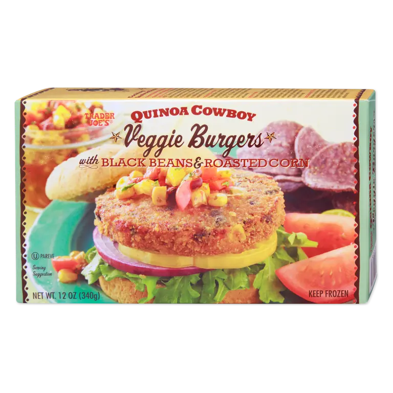 Quinoa Cowboy Veggie Burgers