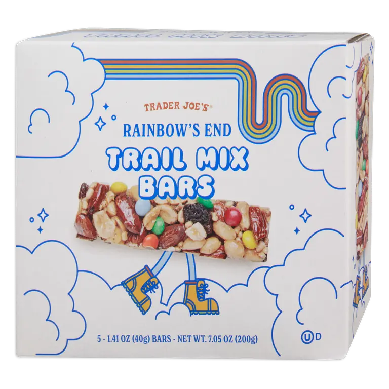 Rainbow's End Trail Mix Bars