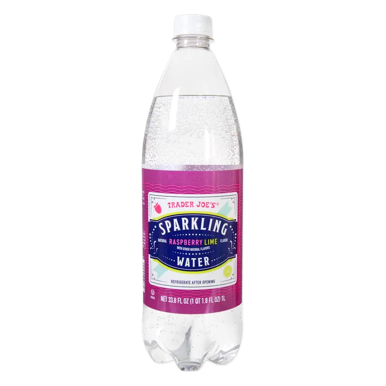Raspberry Lime Sparkling Water