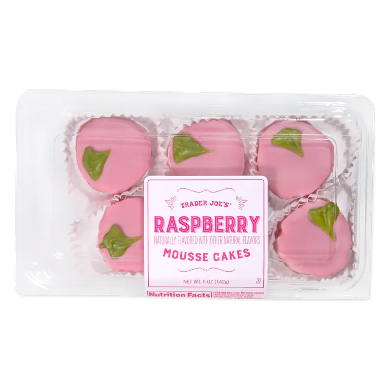 Raspberry Mousse Cakes