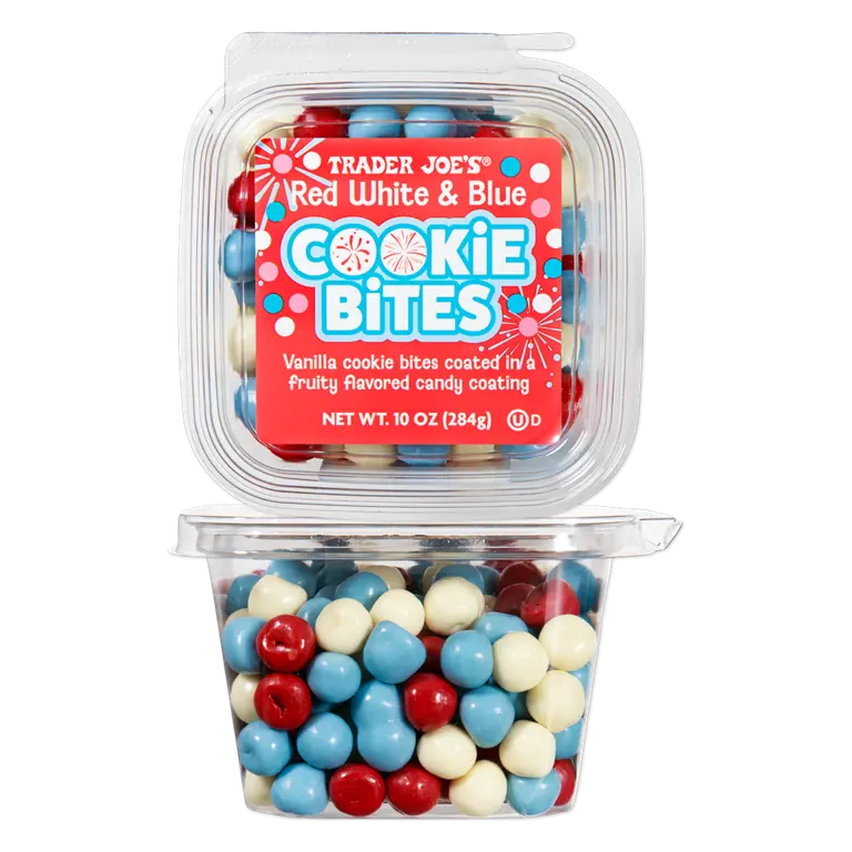 Red White & Blue Cookie Bites