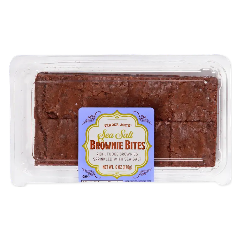 Sea Salt Brownie Bites