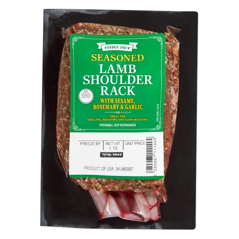 Seasoned Lamb Shoulder Rack