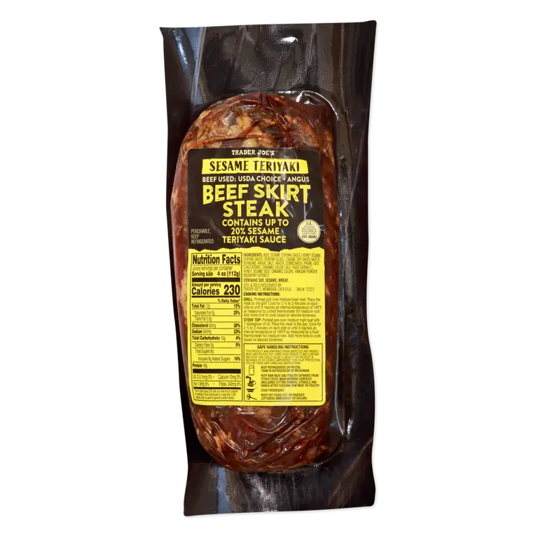 Sesame Teriyaki Beef Skirt Steak
