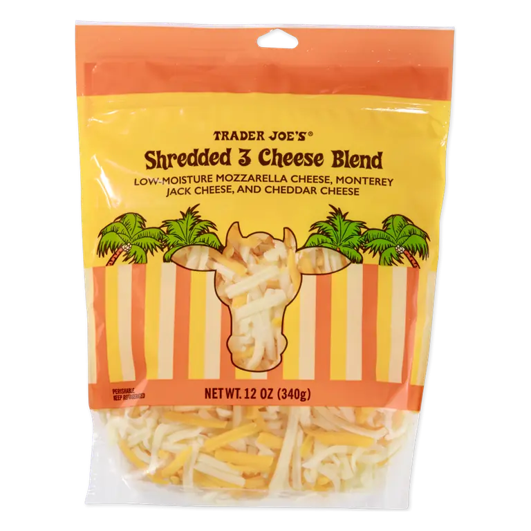Shredded 3 Cheese Blend