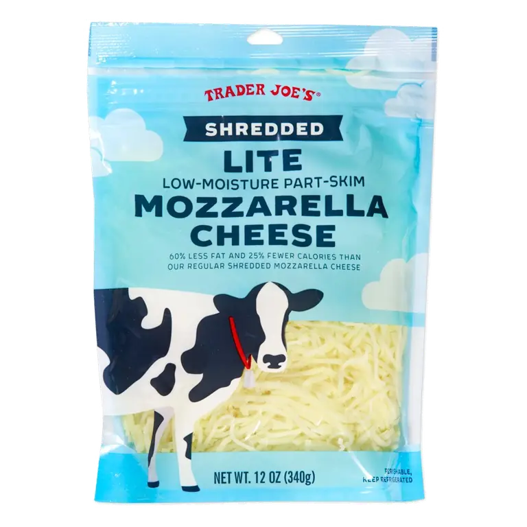Shredded Lite Mozzarella Cheese