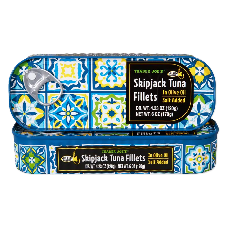 Skipjack Tuna Fillets in Olive Oil