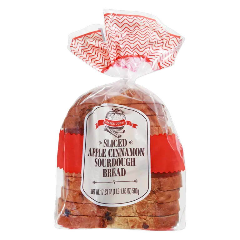 Sliced Apple Cinnamon Sourdough Bread