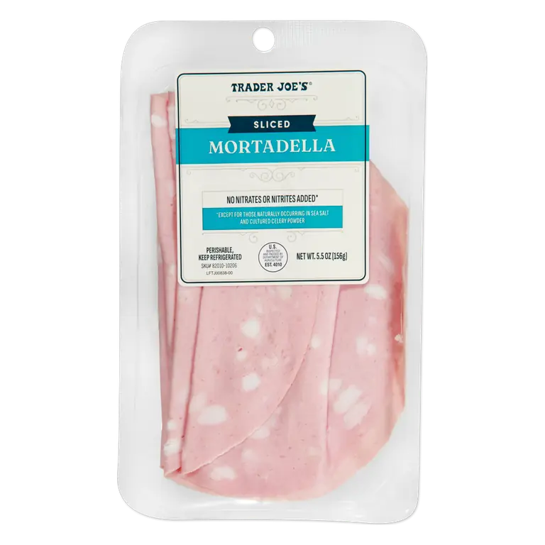 Sliced Mortadella