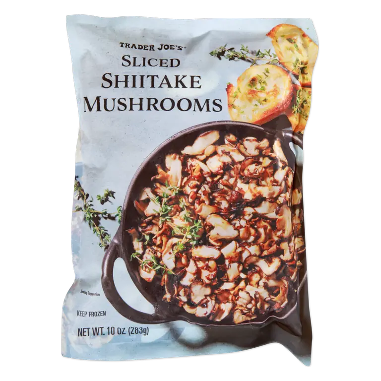 Sliced Shiitake Mushrooms