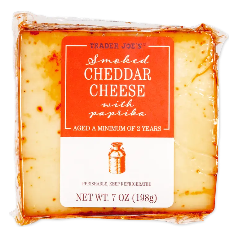 Smoked Cheddar Cheese with Paprika
