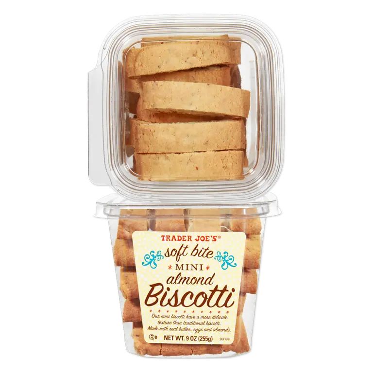 Soft Bite Mini Almond Biscotti