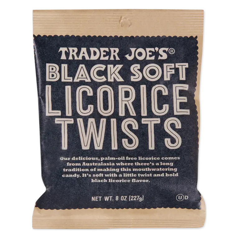 Soft Black Licorice Twists