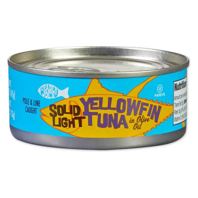 Solid LIght Yellowfin Tuna in Olive Oil