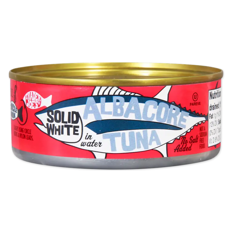 Solid White Albacore Tuna in Water No Salt Added