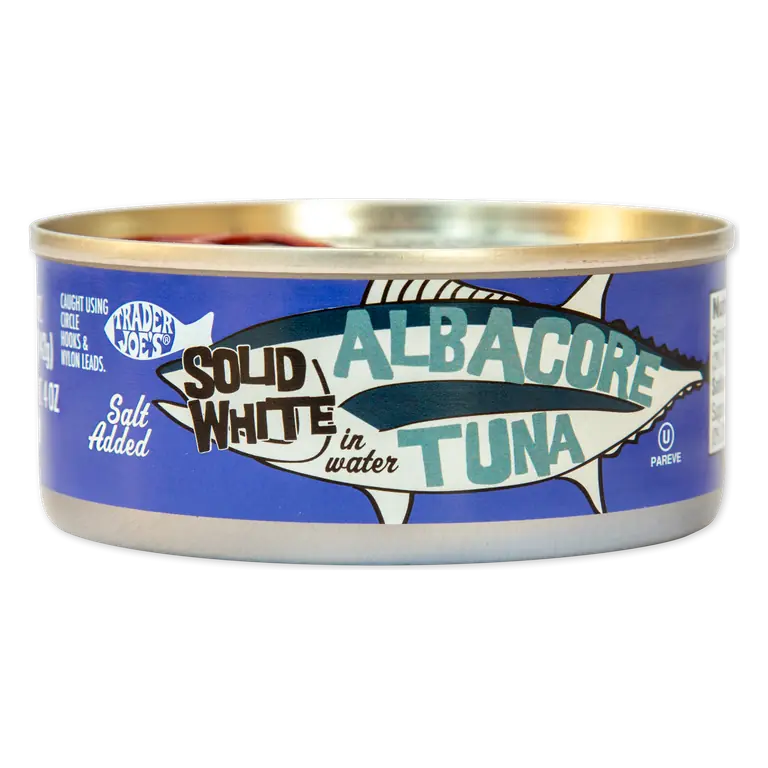 Solid White Albacore Tuna, Salt Added