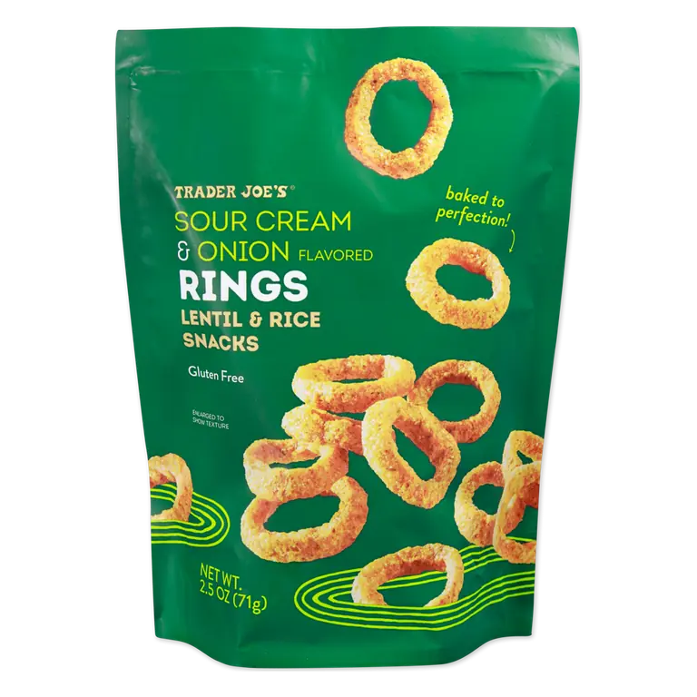 Sour Cream & Onion Flavored Rings