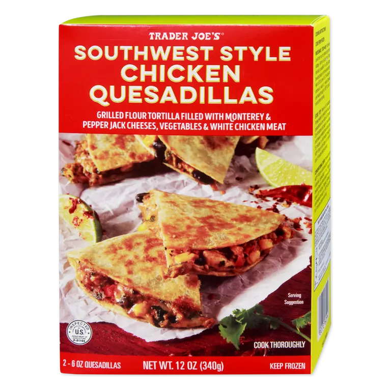 Southwest Style Chicken Quesadillas