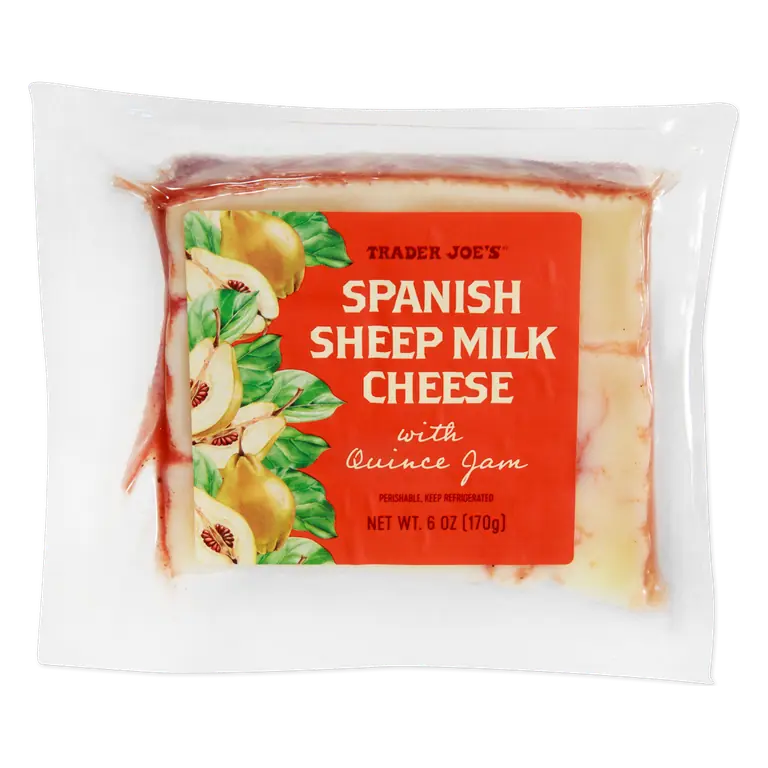 Spanish Sheep Milk Cheese with Quince Jam