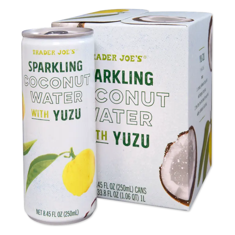 Sparkling Coconut Water with Yuzu