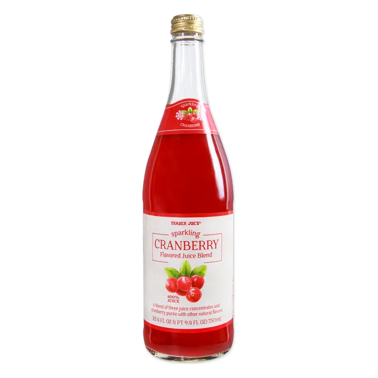 Sparkling Cranberry Flavored Juice Blend