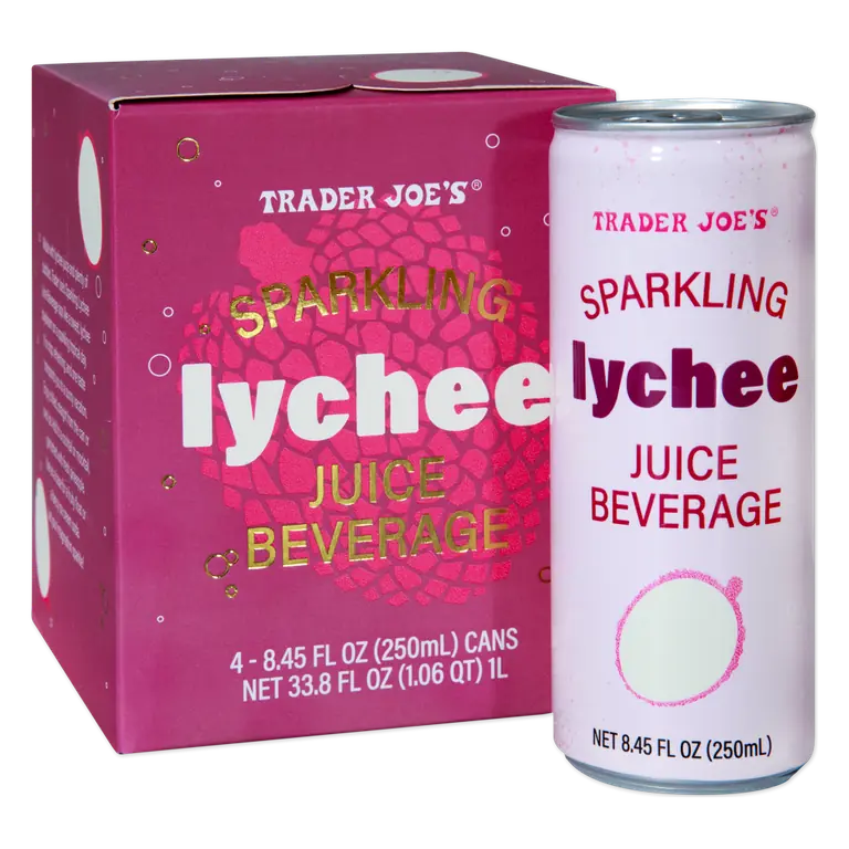 Sparkling Lychee Juice Beverage