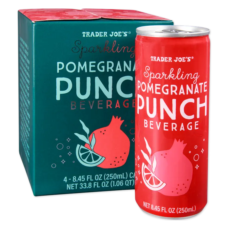 Sparkling Pomegranate Punch Beverage