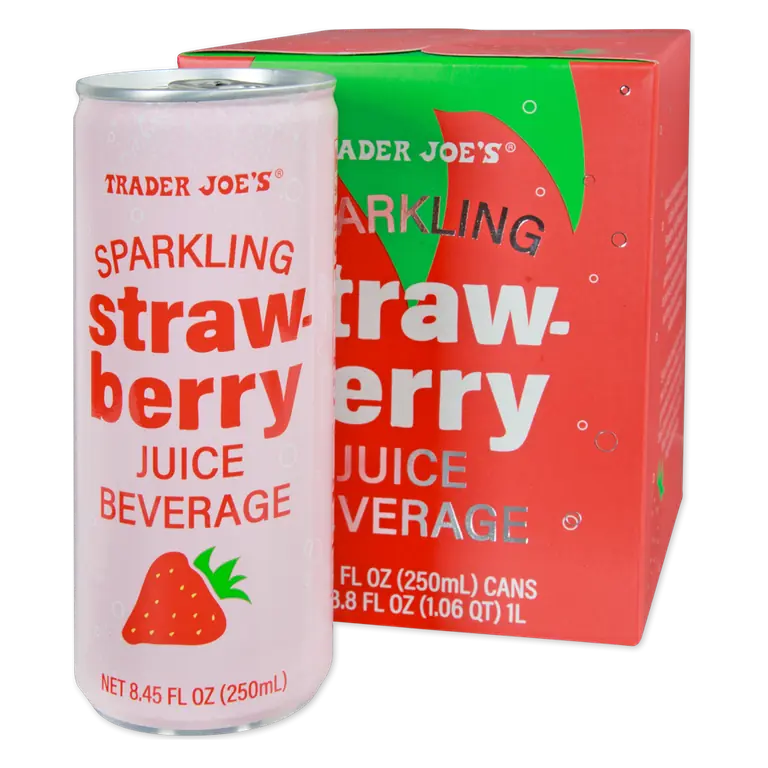 Sparkling Strawberry Juice