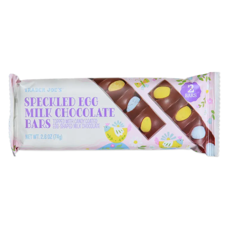 Speckled Egg Milk Chocolate Bars
