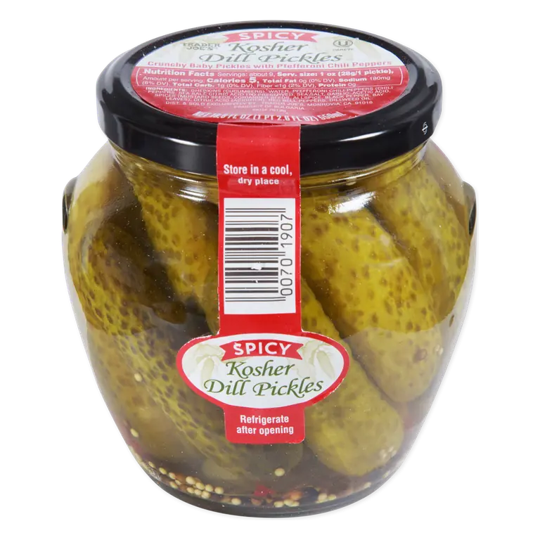 Spicy Kosher Dill Pickles
