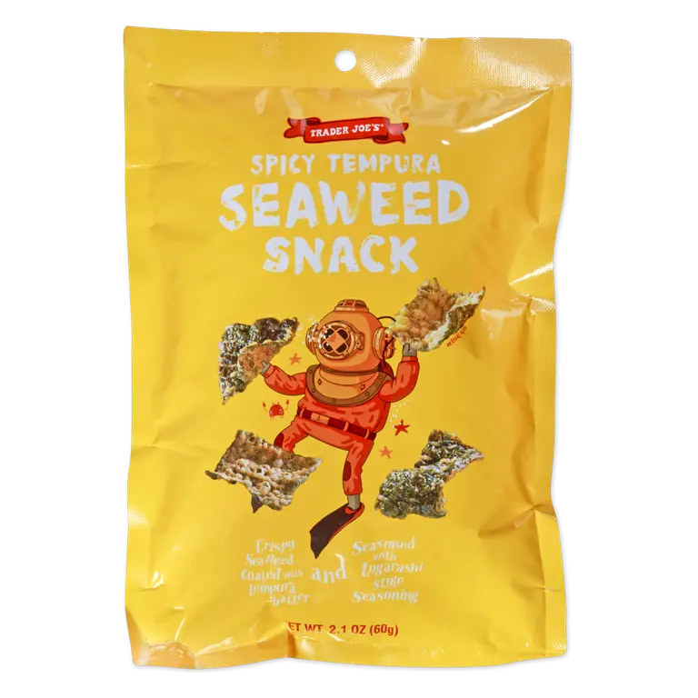 Spicy Tempura Seaweed Snack