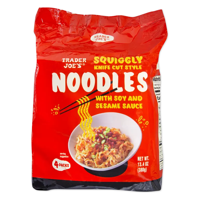 Squiggly Knife Cut Style Noodles