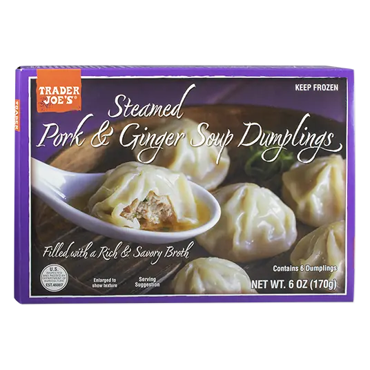 Steamed Pork & Ginger Soup Dumplings