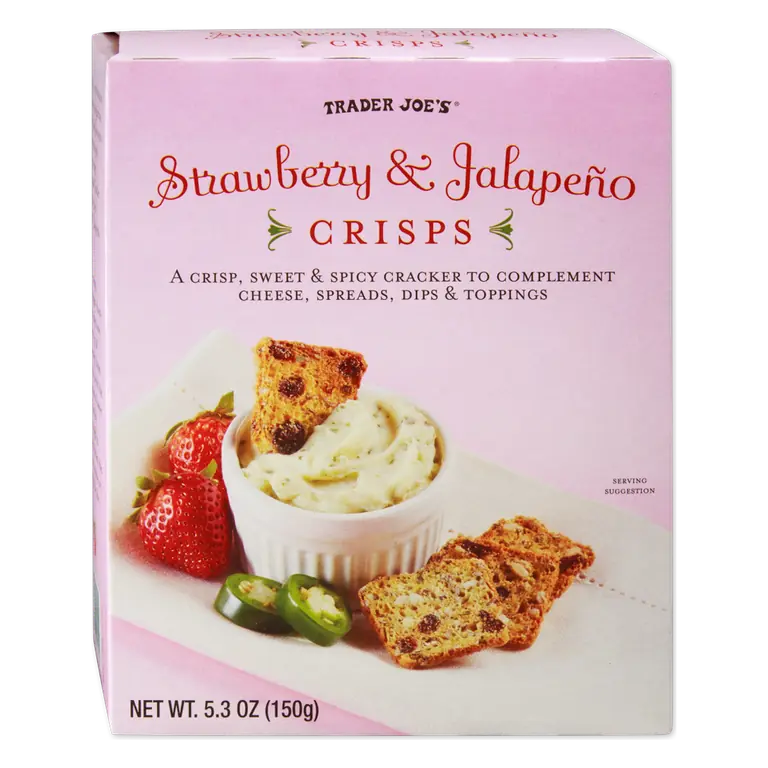 Strawberry & Jalapeño Crisps