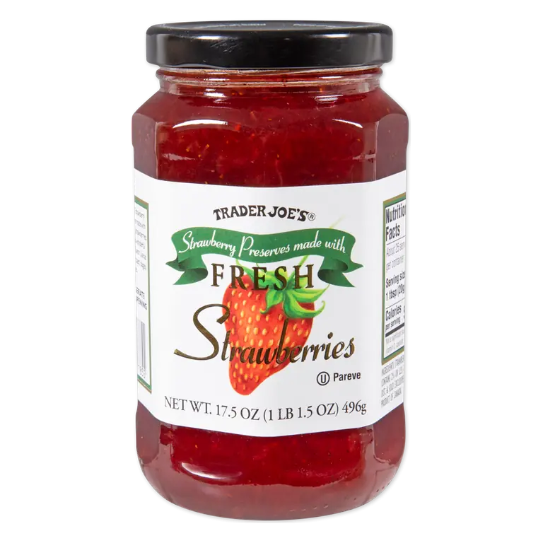 Strawberry Preserves made with Fresh Strawberries