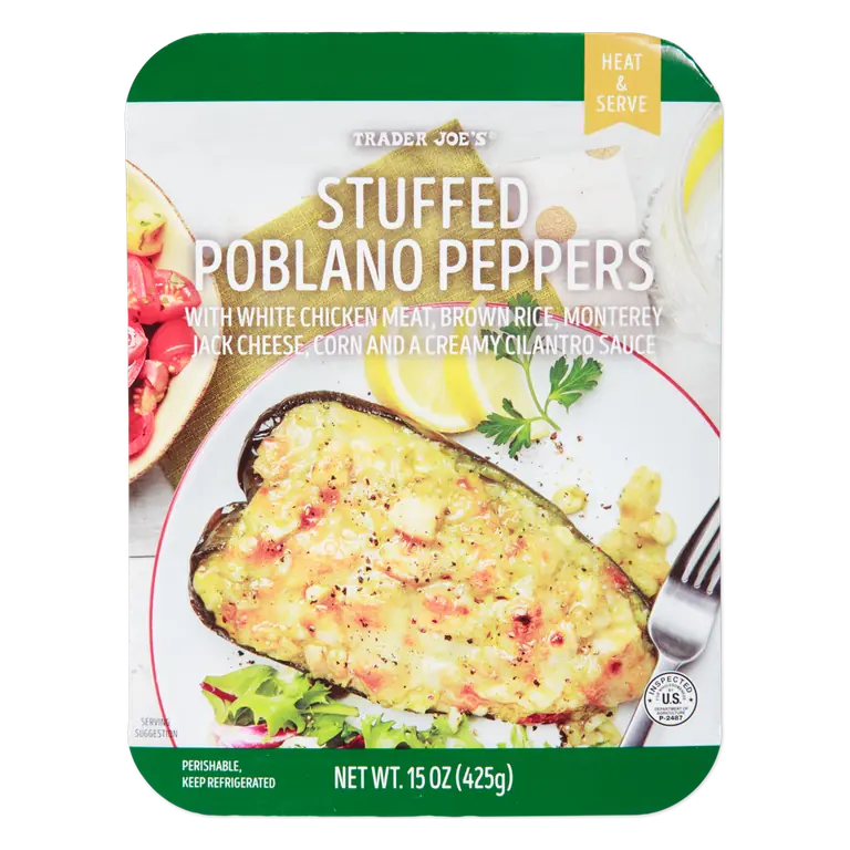 Stuffed Poblano Peppers