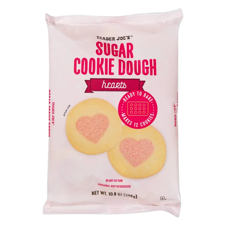 Sugar Cookie Dough Hearts