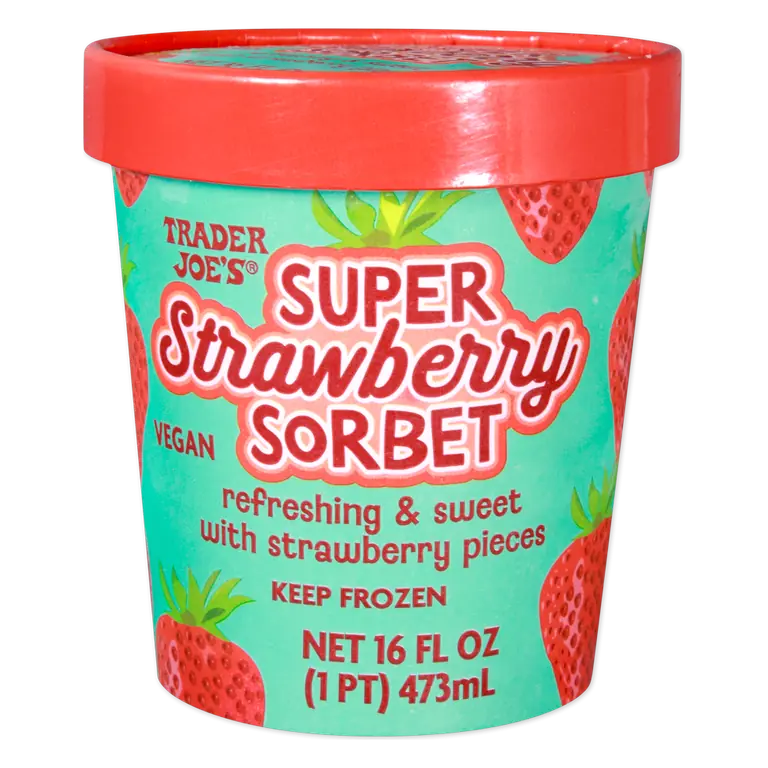 Super Strawberry Sorbet
