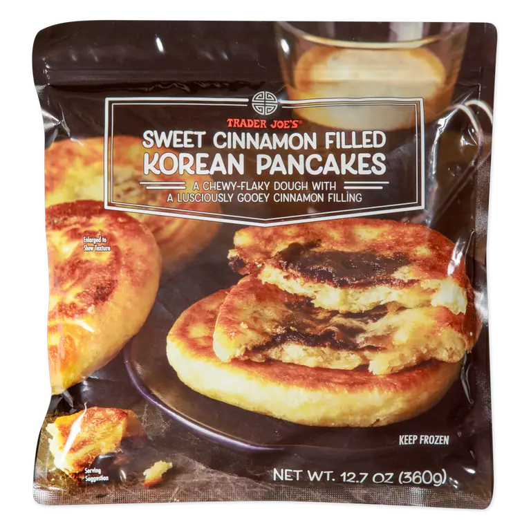 Sweet Cinnamon Filled Korean Pancakes