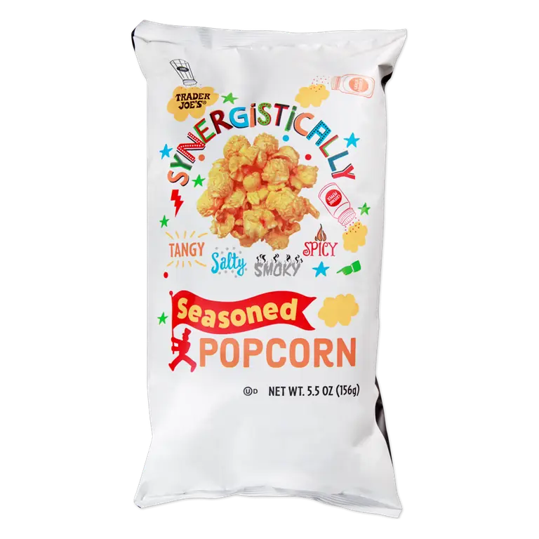 Synergistically Seasoned Popcorn