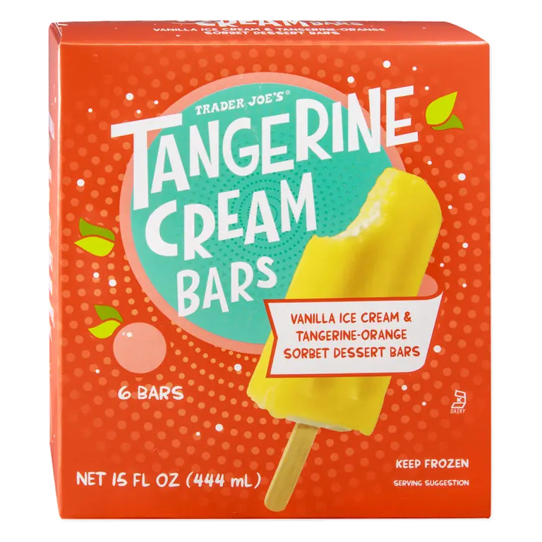 Tangerine Cream Bars