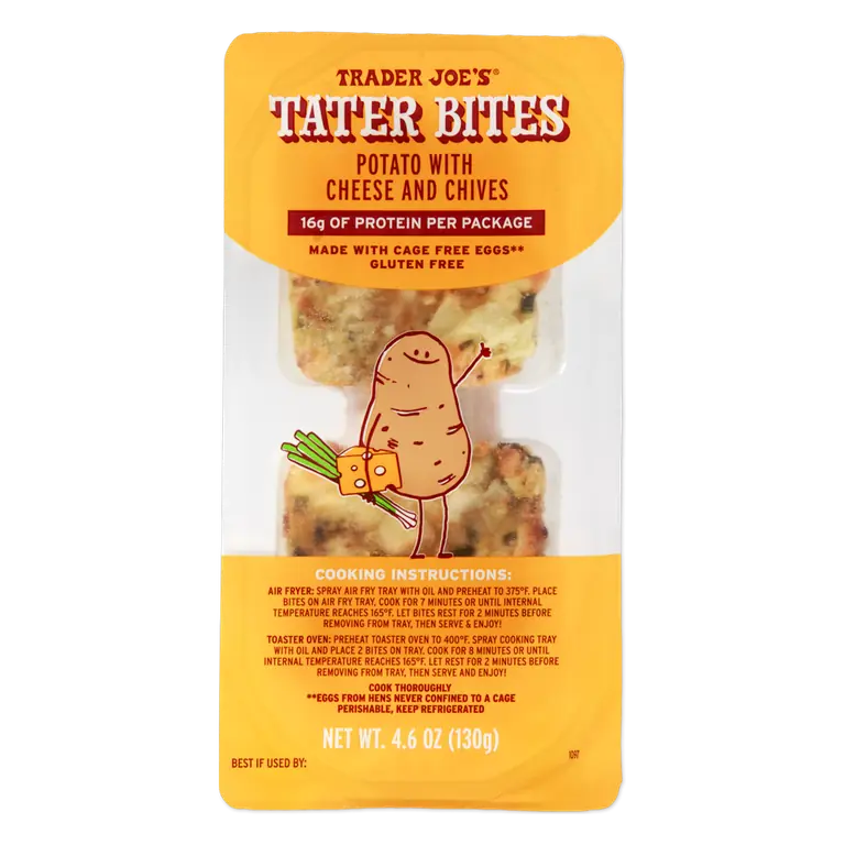 Tater Bites with Cheese and Chives