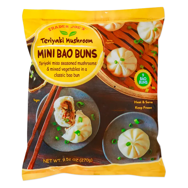 Teriyaki Mushroom Mini Bao Buns